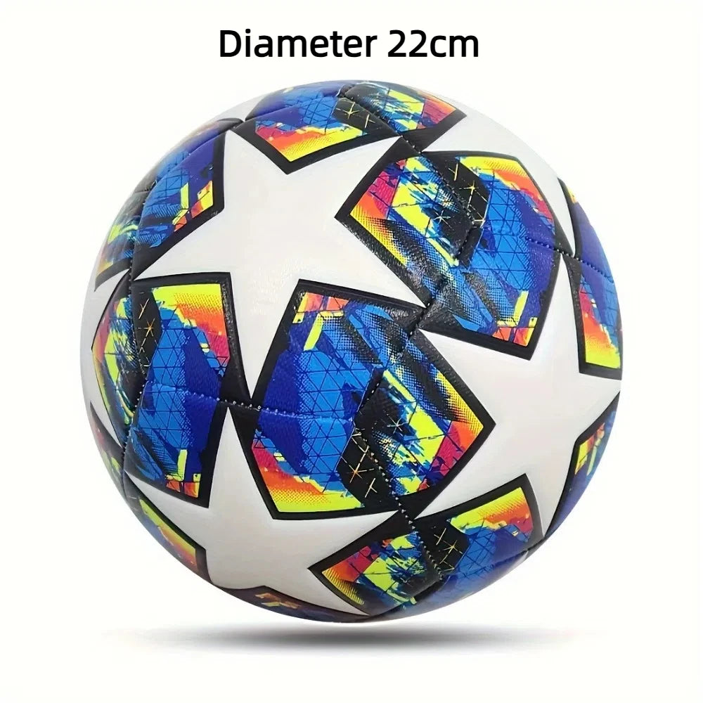 High Quality Standard Size 5 Soccer Ball Professional Seamless League Match Balls PU Material Children's Football School