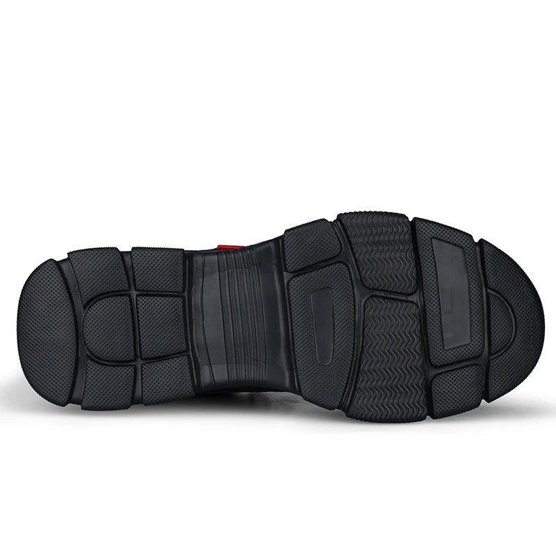 Waterproof Wrok Safety Shoes For Men Summer Breathable Indestructible Boots Non-slip Industrial Construction Shoes Male Footwear