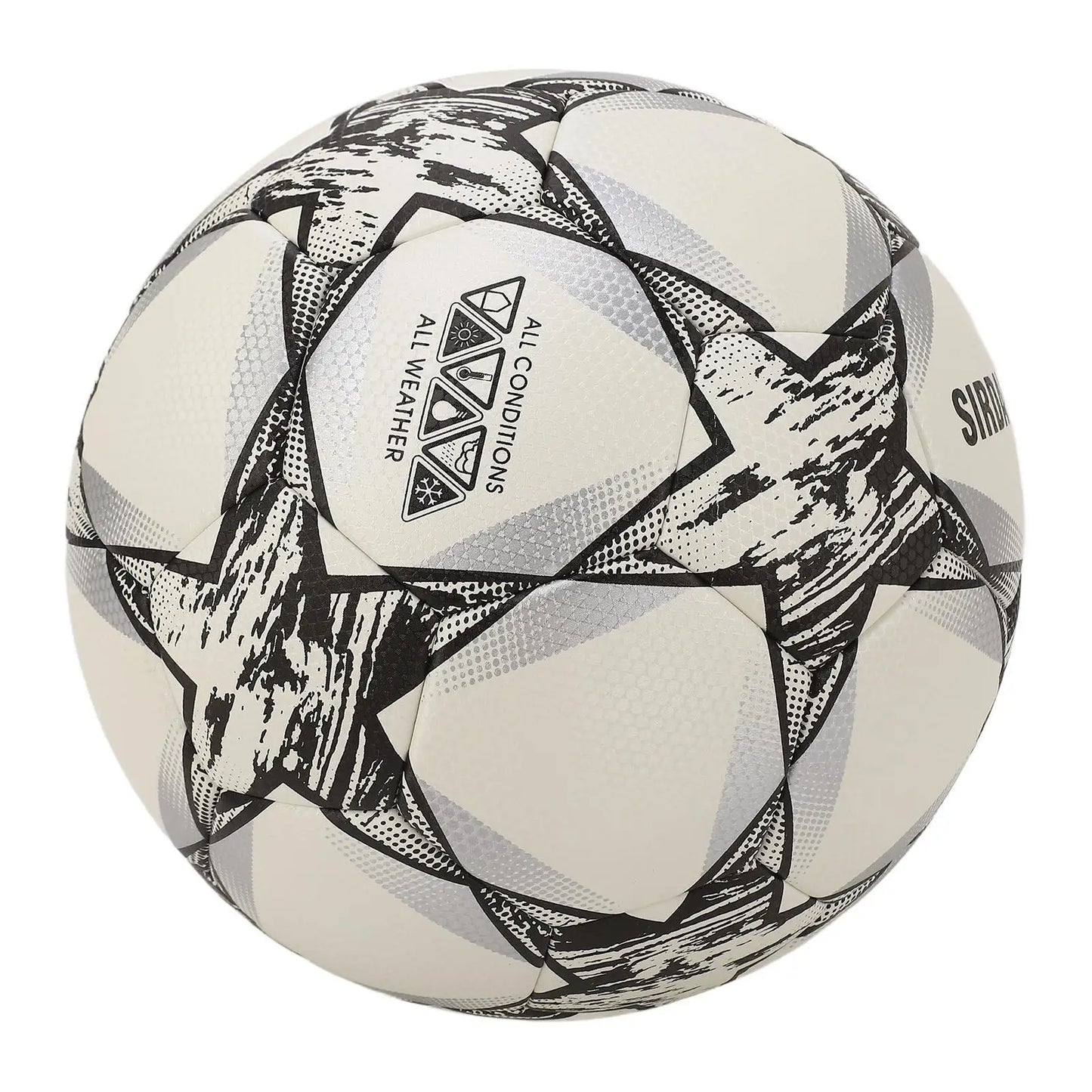 High Elasticity Size 5 PU Leather Soccer Ball Lightweight Kick Resistant for indoor Use Cool Design for kids