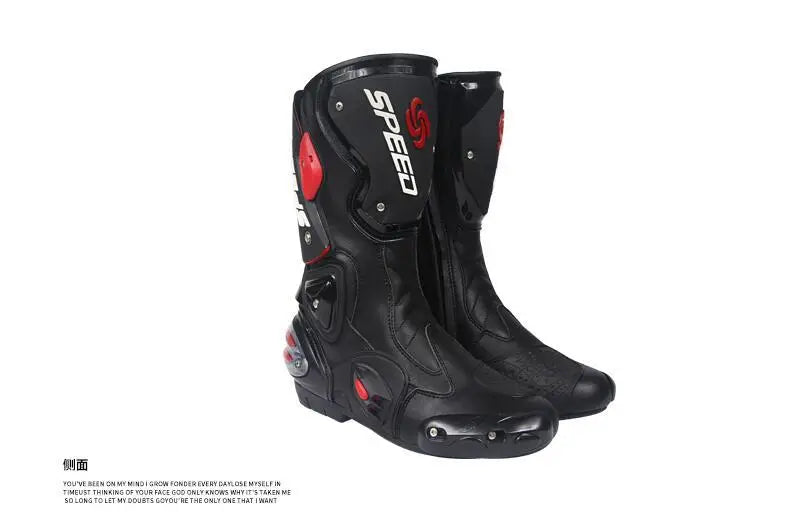 Motorcycle Boots Cycling Shoes Four Seasons Racing Anti-drop Cycling Boots Locomotive Shoes Knight Racing  Motorcycle Shoes