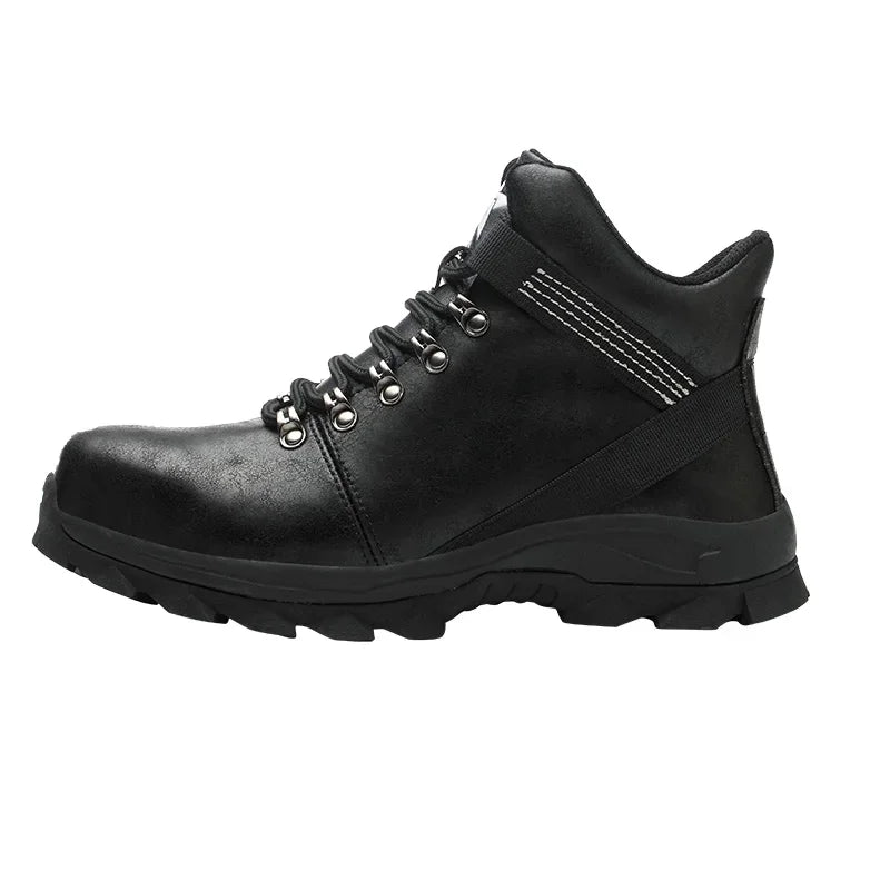 Waterproof Work Safety Boots Anti-puncture Steel Working Sneakers Indestructible Work Shoes Botas Security Shoes Men
