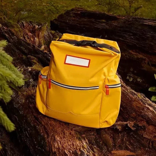 Unisex Outdoor huntsman Backpack with Top Buckle Nylon Waterproof Travel Mountaineering Backpack