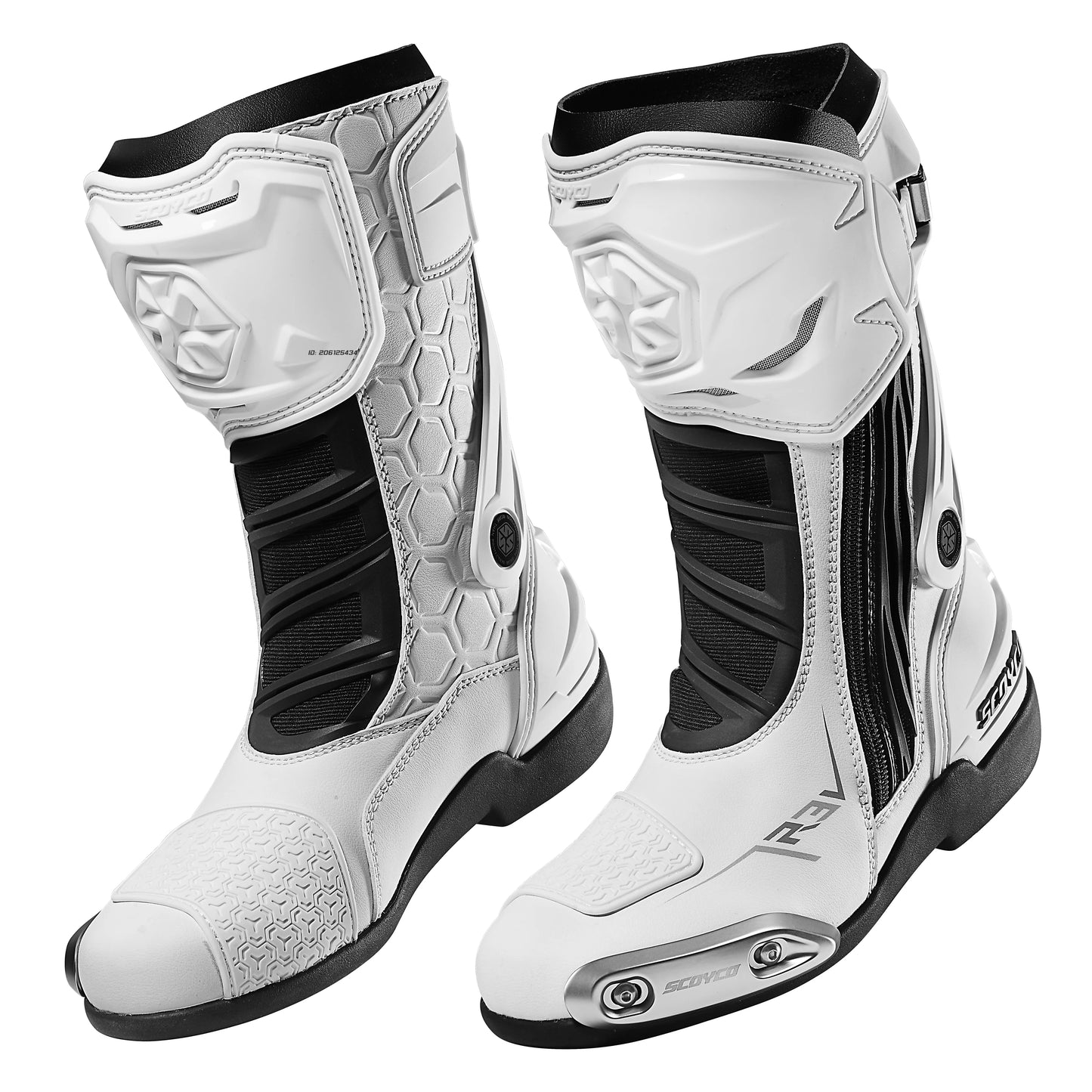 Women's Motorcycle Boots Riding Durable Anti-Slip Professional Motocross Protective Shoes Motorbike Boots Windproof Waterproof