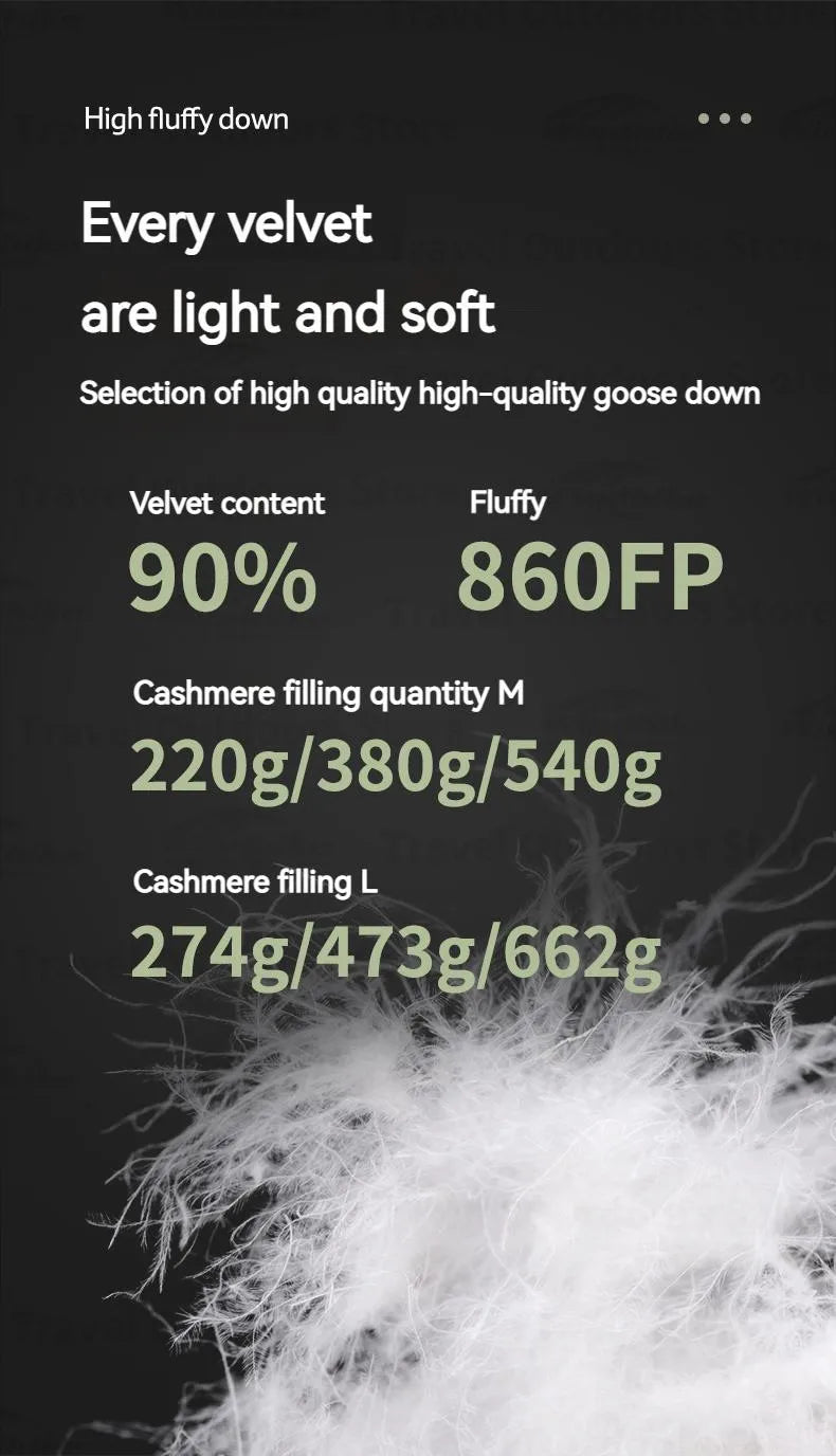 Naturehike Goose Down sleeping bags camping Ultralight Winter Gear Supplies Travel Waterproof folding Comfortable Tourism bag