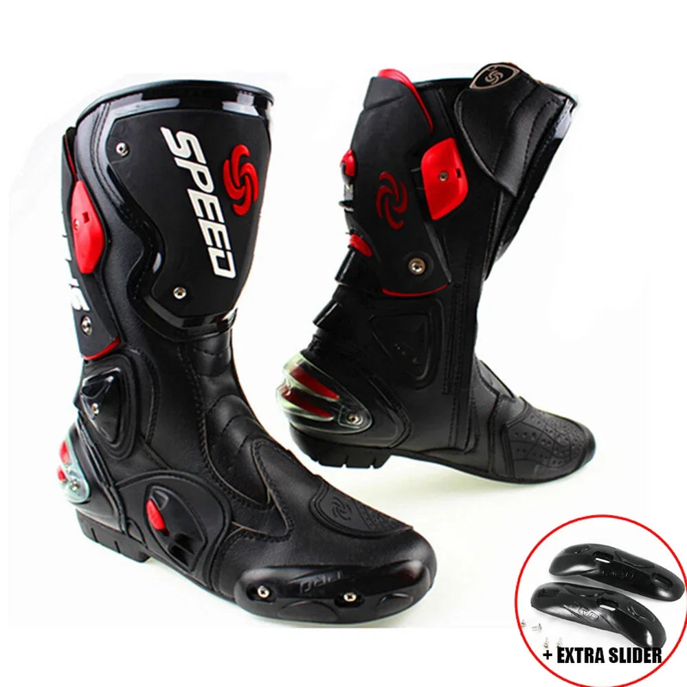 Riding Tribe Motorcycle Boots Motorcycle Riding Anti-fall Shoes Cycling Equipment Wear-resistant Men's Boots Multicolor Shoes
