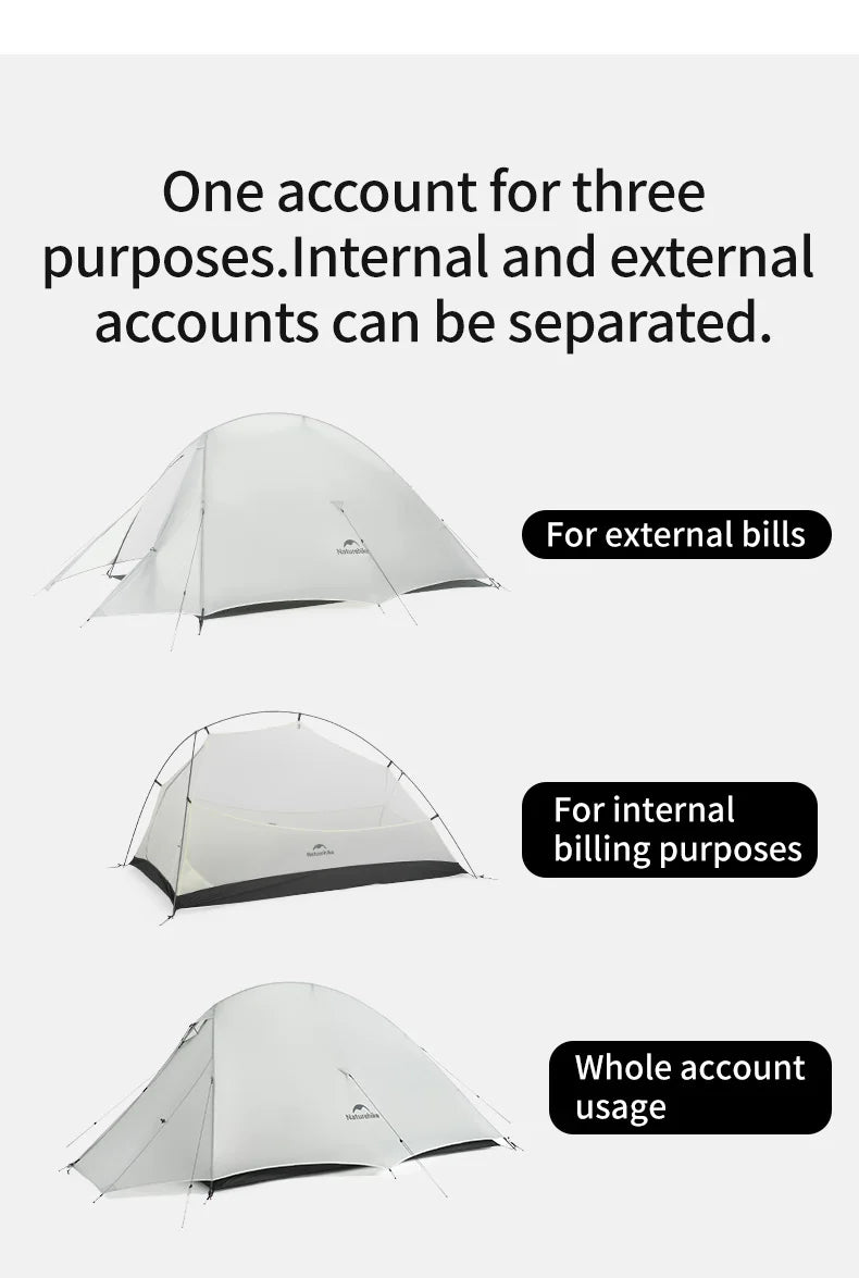 Naturehike Cloud Up Outdoor Camping Tent Ultralight 2 Person 15D Silica Gel Double Layer Backpack Tent Hiking With Free Mat