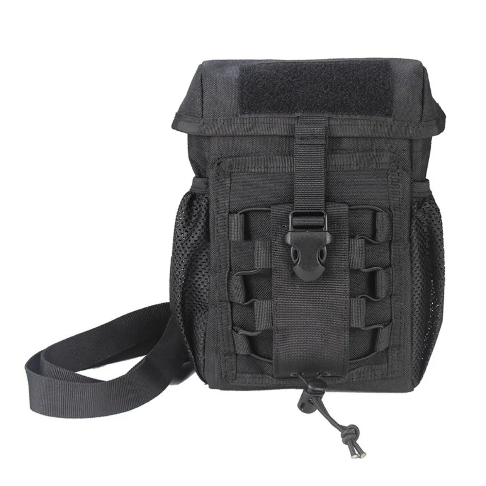 1000D Nylon Molle Dump Bag Waterproof Emergency Tool Outdoor Climbing Pouch Storage Bags Molle Attachments EDC Pouch Travel Use