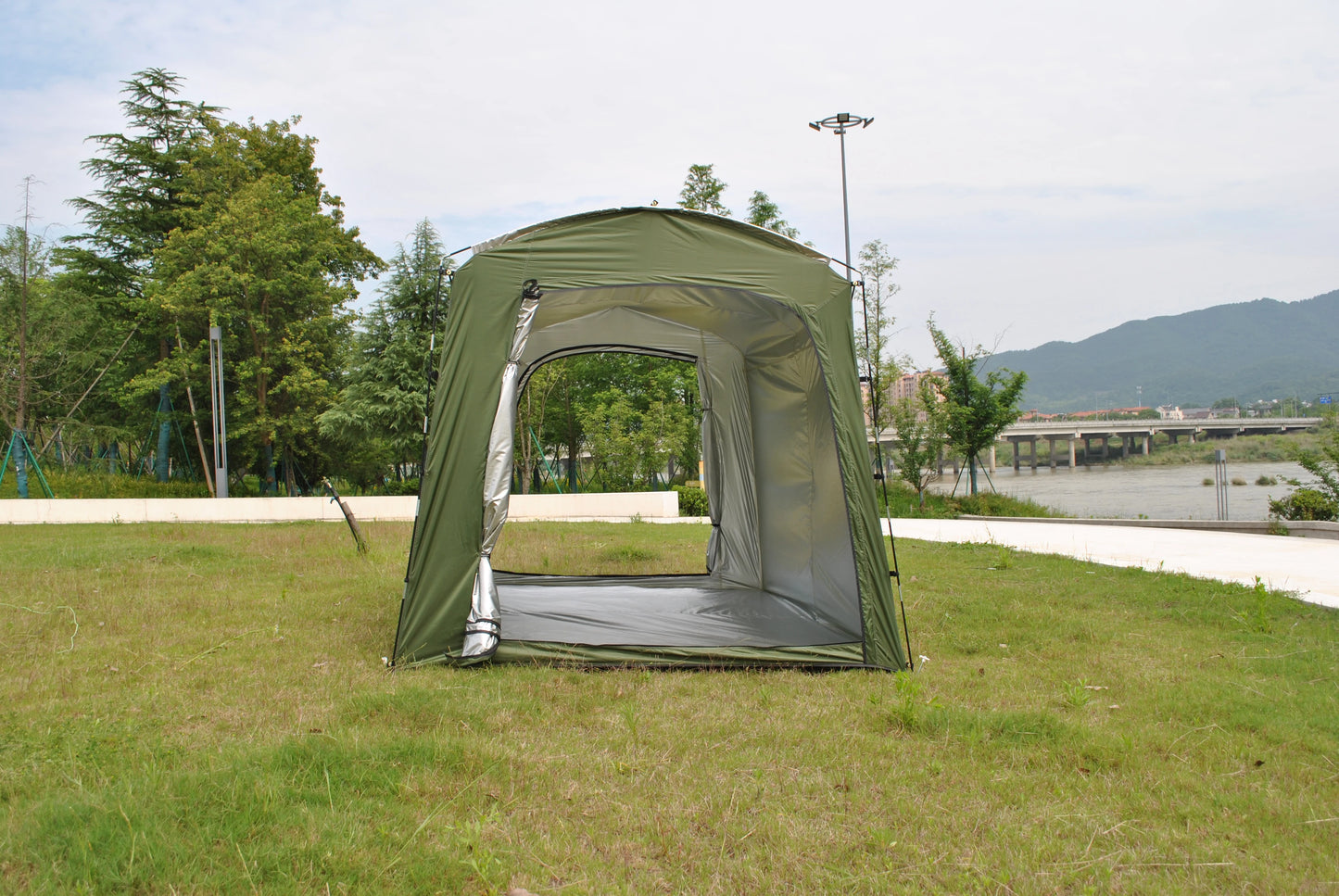 Motorcycle Storage Tent,Heavy-Duty Waterproof Bike Shelter for 8 Bikes, Oversized Outdoor Portable Shed,for Garden Equipment