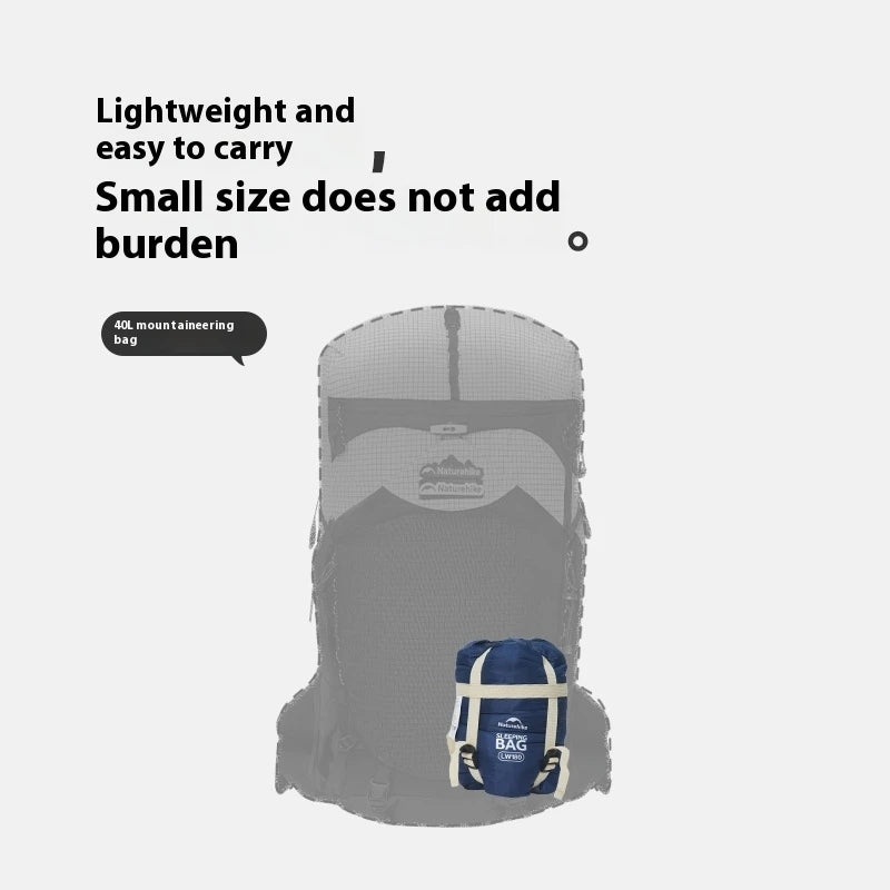 Naturehike 2025 New MINI Sleeping Bag 760g Ultralight Portable Splicing Summer Quilt Outdoor Camping Hiking Cotton Sleeping Bag