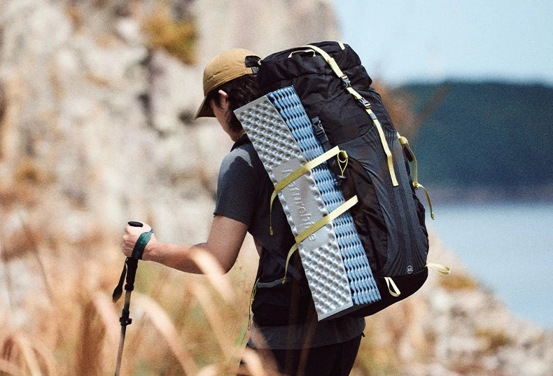 Naturehike Hiking Backpack Waterproof 45/55/65L Knapsack Climbing Travel Outdoor Sports Large Capacity Nylon Bag With Rain Cover