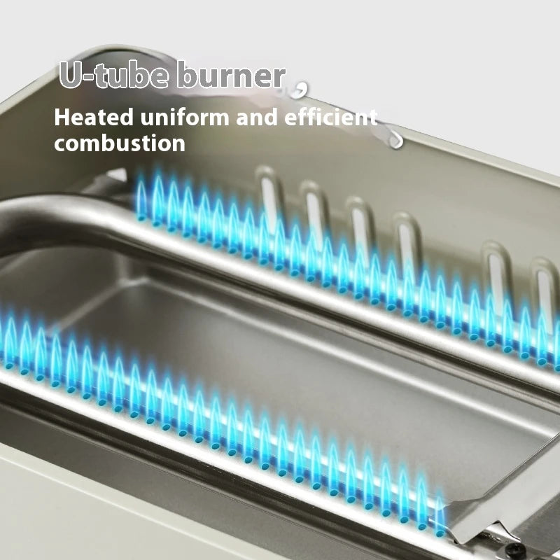 Naturehike Camping GAS Stove 2200W Multi-function Ultralight Portable Outdoor Picnic Stove With Grill Frying Pan Storage Bag