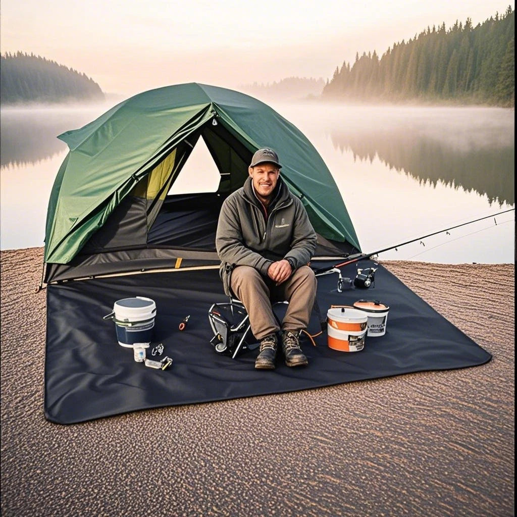Portable Lightweight Camping Tent (2-Person Capacity) with PU4000 Waterproof Floor & Footprint, Perfect for Backpacking & Hiking