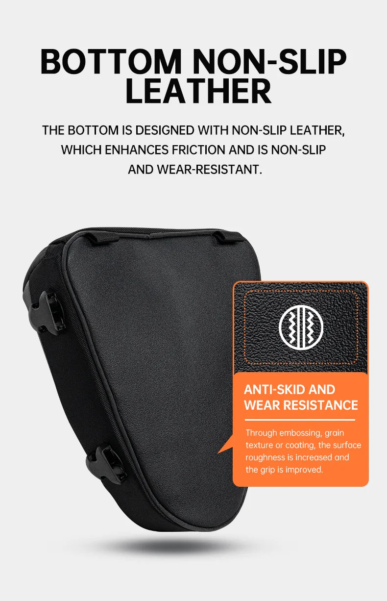 SFK Large Capacity Motorcycle Bag Rear Seat Bag Tail Pack Multifunctional Crossbody Bag Riding Gears With Outdoor Raincover