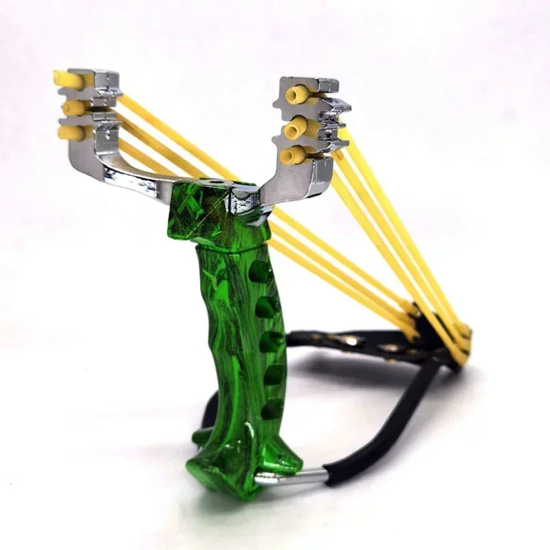 Metal Powerful Slingsshot Professional Slingshot  Hunting Outdoor Shooting Package Hunting Acessories Manual tools