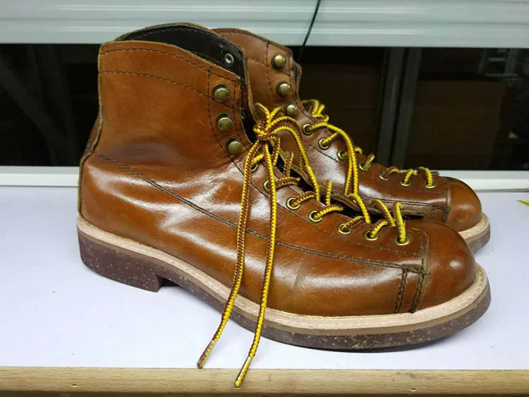 Mens British Wind Retro Boots Motorcycle Short Boots Men's Leather Boot Casual Work Shoes Men Women's Tide Chelsea Boots