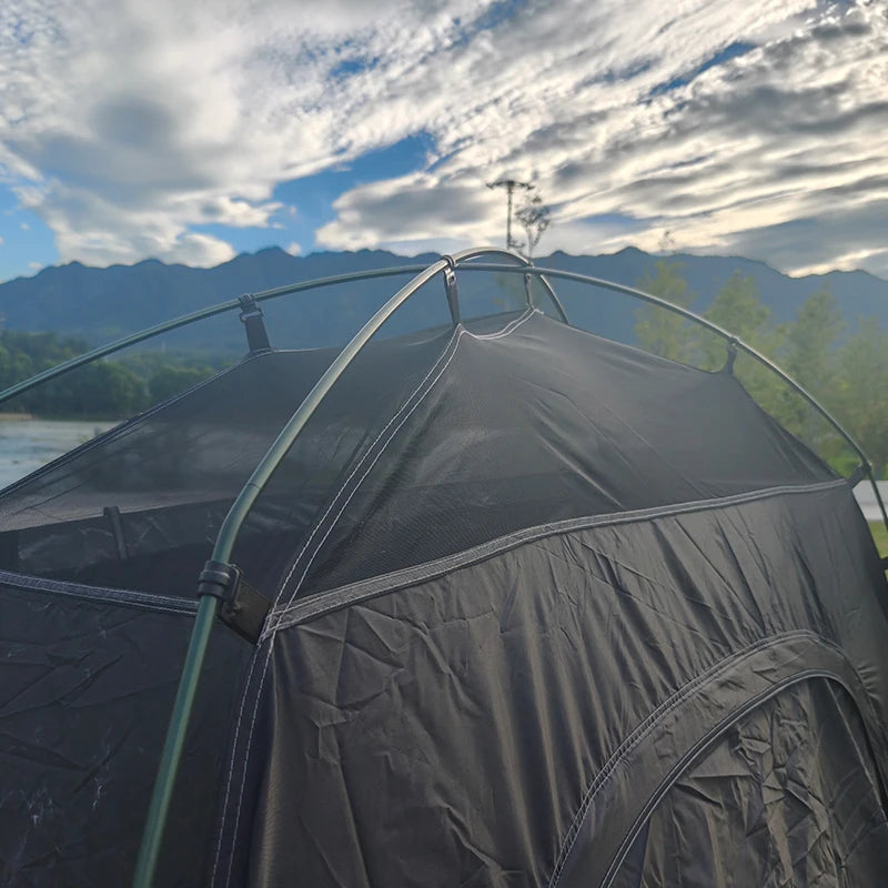 Waterproof Camping Cot Tent with External Cover, 1 Person, Off-ground Tent, COT BED Not Ingraded