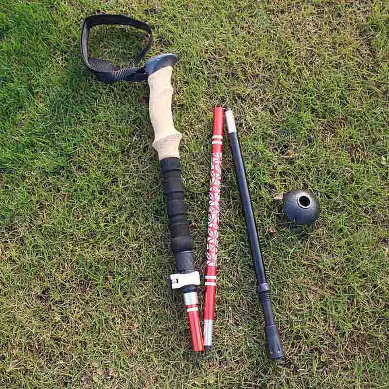 Trekking Poles for Hiking Walking Sticks for Seniors Collapsible and Lightweight, 2pc Set - Hiking Poles for Backpacking Camping