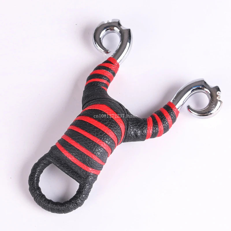 Alloy Hunting Slingshot Outdoor Shooting Game Slingshot Traditional Rubber Band Slingshot High Power Catapults