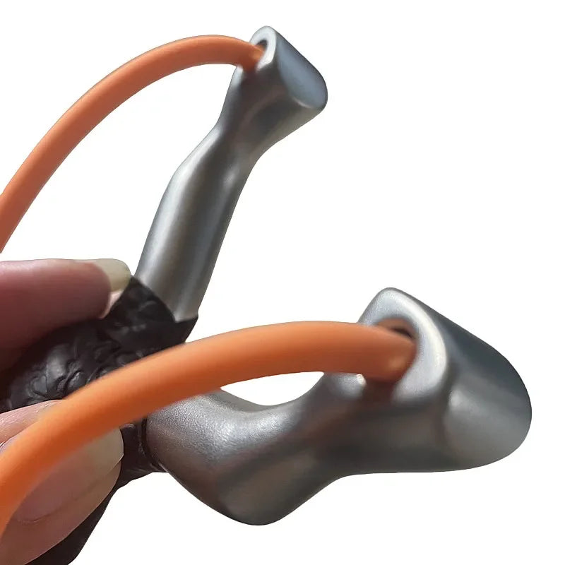 Stainless Steel Slingshot High-precision High-power Slingshot Outdoor Hunting Slingshot Practice Shooting catapult