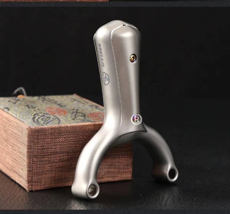 Slingshot Metal Precision Shooting Slingsshot Outdoor Hunting Archery Caza Set High Precision Slingshot Hunting