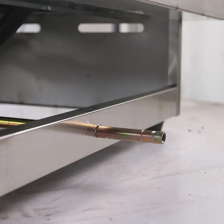 Fast Food Restaurant Kitchen Stainless Steel Counter Top Griddle Grill Commercial Gas BBQ Grill Griddle lpg Gas Griddle