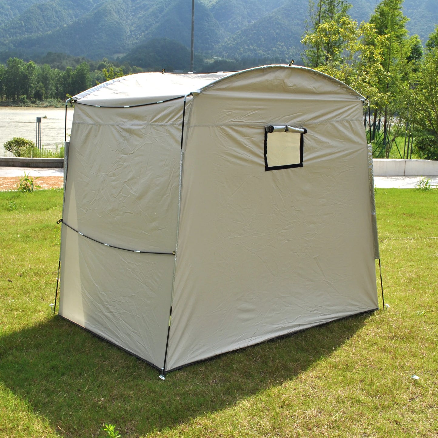 Bike Storage Shed Tent, Oversized Storage Tent for 4 Bikes, Garage/Garden Storage Tent, Waterproof Anti-uv Outdoor Bicycle Cover