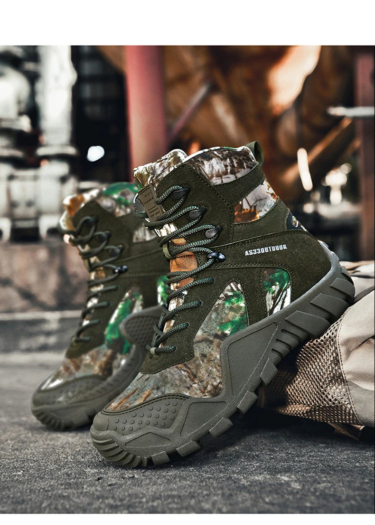 Big Size 47 Winter Men Warm Plush New Combat Boots Men Ankle Boot Quality Casual Motorcycle Boot Waterproof Men's Boots Autumn