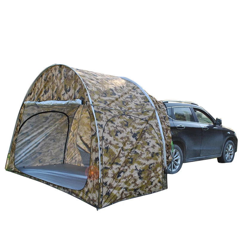 Camping Rear Hatch Tent, Tailgate Tents for back of Car, SUV Rear Tents 2-3 Person, Vehicle Tent Waterproof 4 Seasons fishing