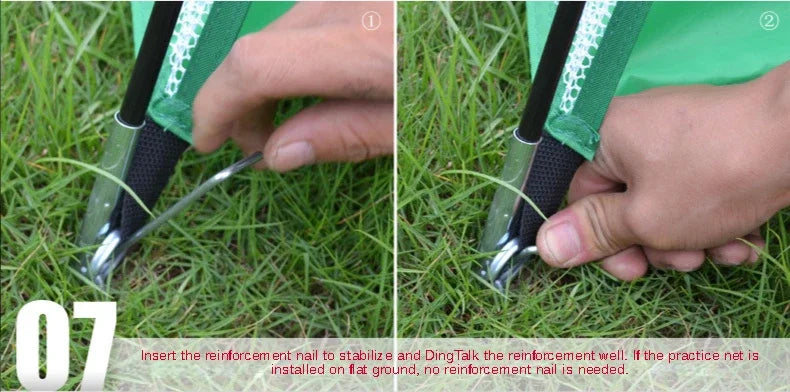 PGM Brand Golf Hitting Cage Indoor 2M 3M Golf Practice Net Tent Garden Grassland Golf Training Equipment Mesh Mat Outdoor Swing