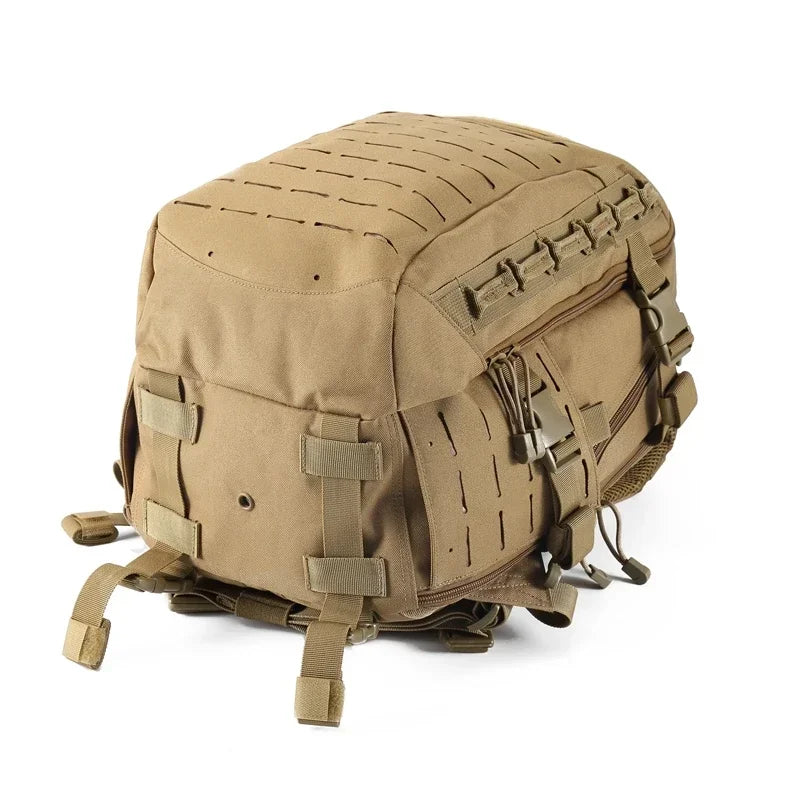 Outdoor Militar Tactical 25L Nylon Oxford Cloth Waterproof Both Shoulders Backpack Unisex Hiking Travel Camping Climbing Package