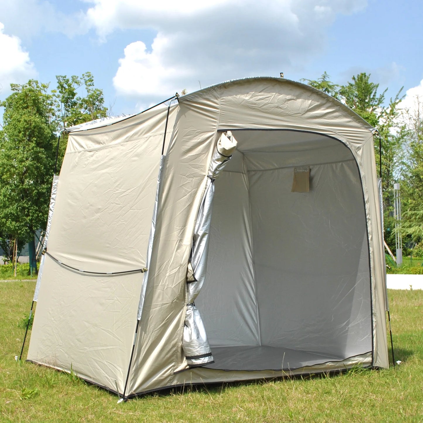 Bike Storage Shed Tent, Oversized Storage Tent for 4 Bikes, Garage/Garden Storage Tent, Waterproof Anti-uv Outdoor Bicycle Cover