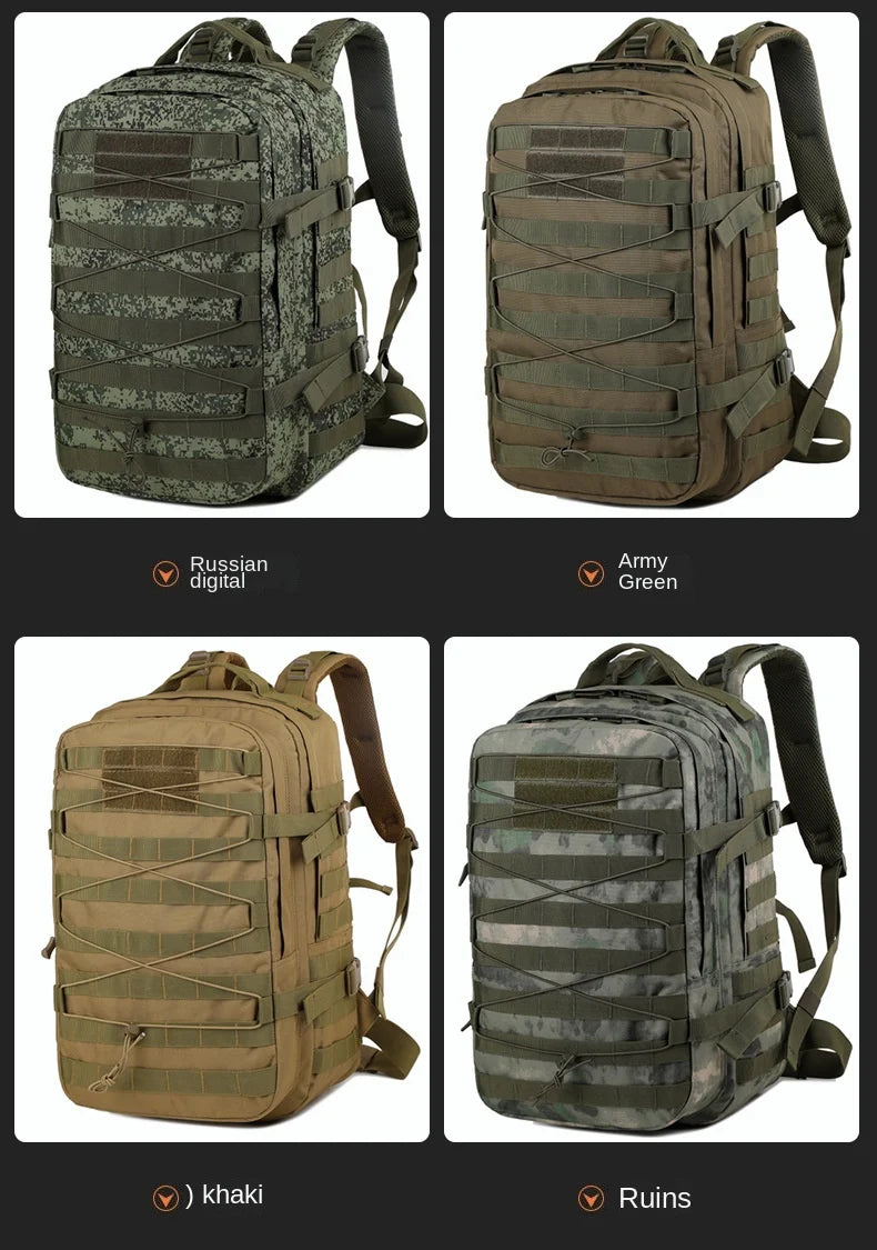 Tactical Camouflage Backpack Molle Hunting Backpacks Waterproof Camping Hiking Hunting Trekking Climbing Outdoor Bags Rucksack