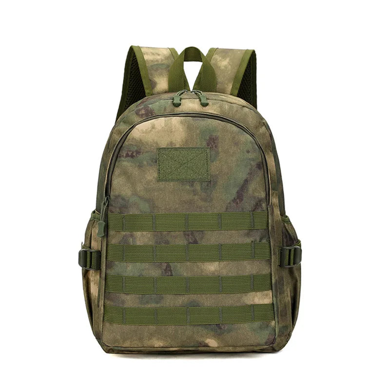 Children Tactical Backpack Small Student School Bag Kids Outdoor Hiking Travel Sports Backpack Summer Camp Camouflage Rucksack