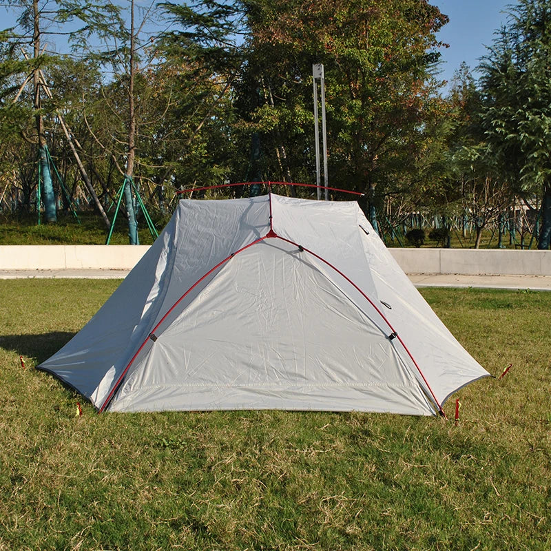 Ultralight Aluminum Poles Camping Tent for 2 Person, 4 Season, PU4000 Waterproof 210T Fabric, Easy to Set Up, Hiking Tents