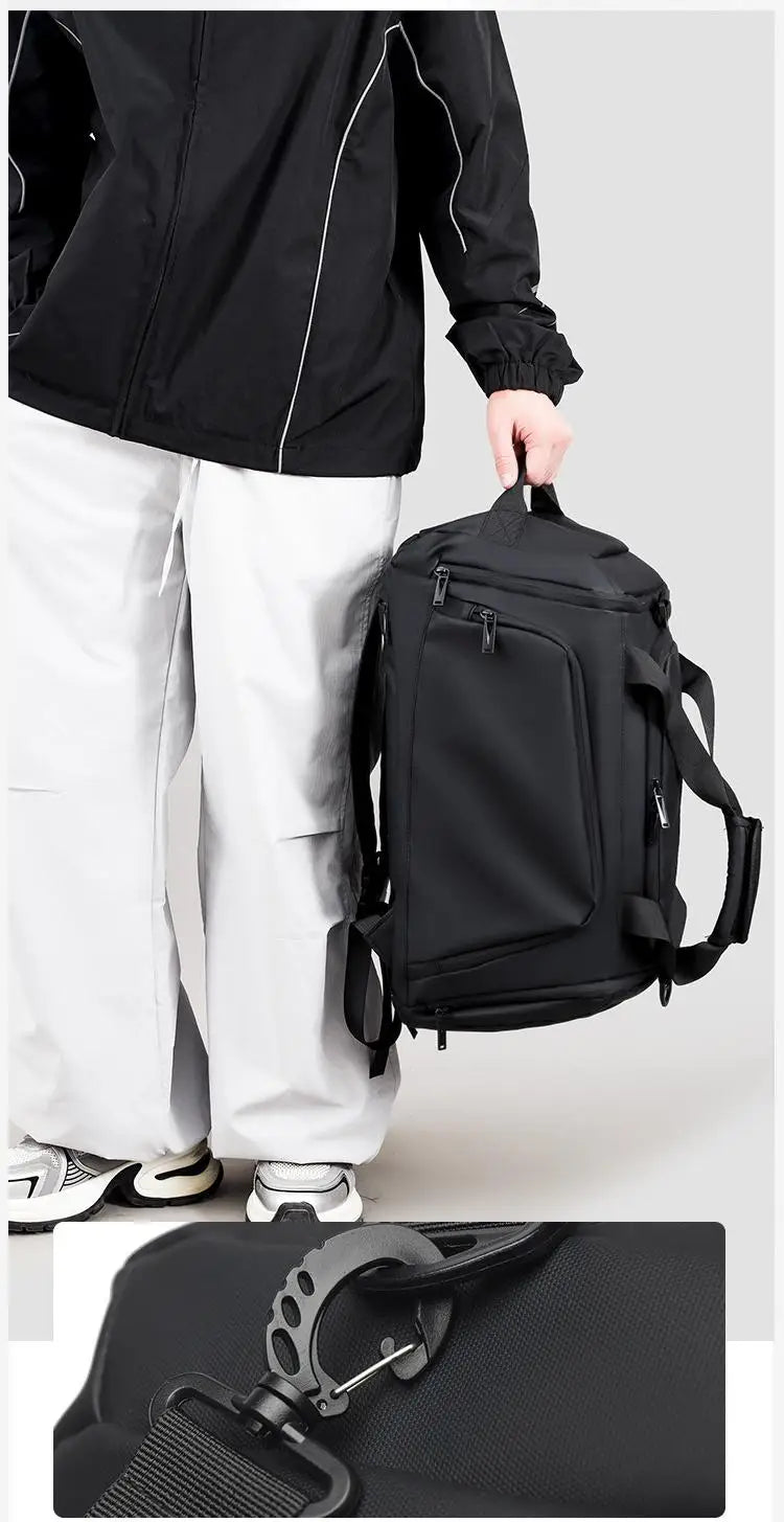 Golf Boston Bag Golf Clothing Travel Bag Large-capacity Business Backpack Multi-functional Sports Fitness Wet and Dry Separation
