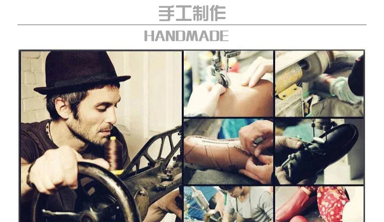 Motorcycle Riding Boots Men's Anti-slip Wear-resistant Locomotive Cycling Shoes Comfort Waterproof Anti-drop Four Seasons