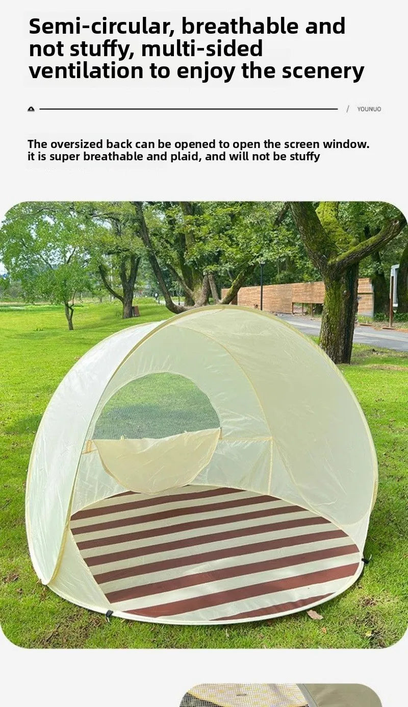 Children's Tent Portable Outdoor Camping Picnic One Second Quick Open Tent Seaside Beach Awning