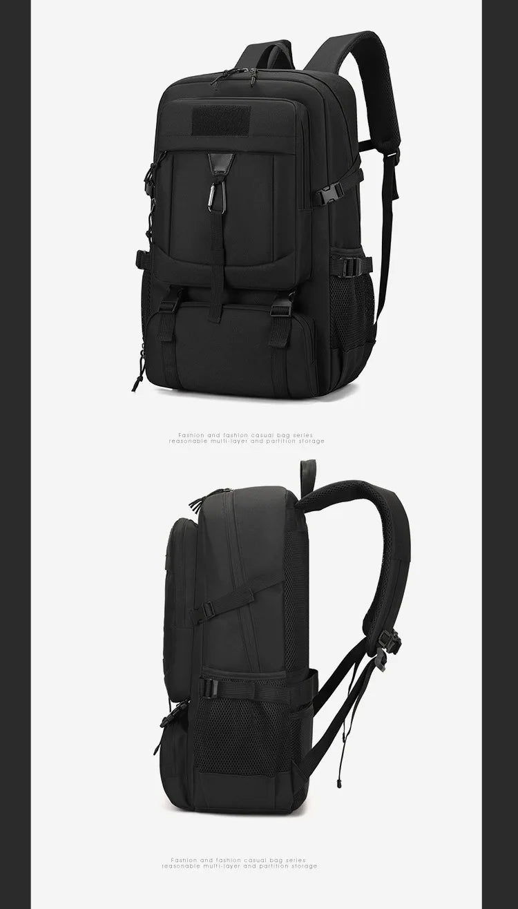 Oulylan Durable Portable Travel Shoulders Pack Versatile Outdoor Practical Climbing Bags Men Lightweight Large Capacity Backpack