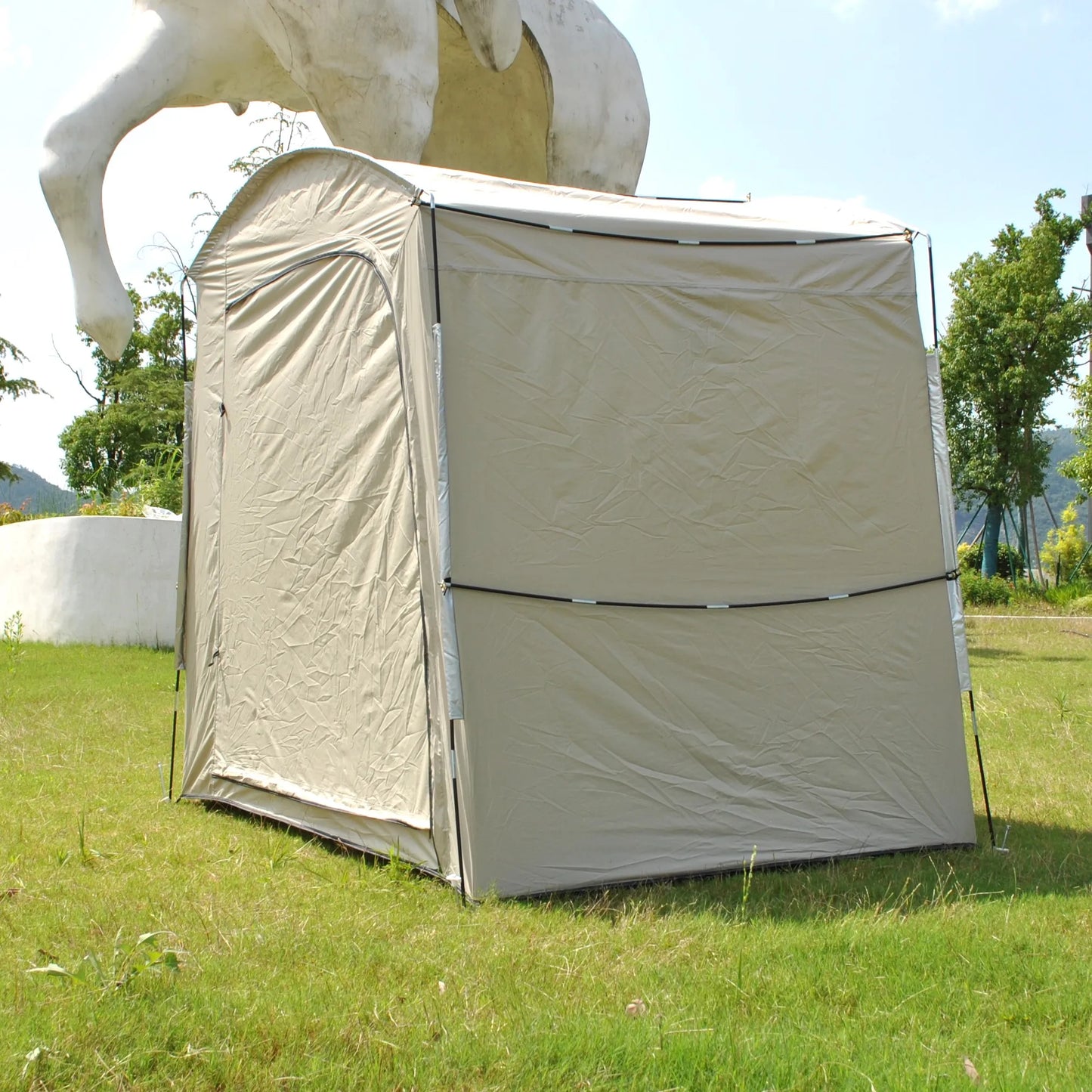 Bike Storage Shed Tent, Oversized Storage Tent for 4 Bikes, Garage/Garden Storage Tent, Waterproof Anti-uv Outdoor Bicycle Cover