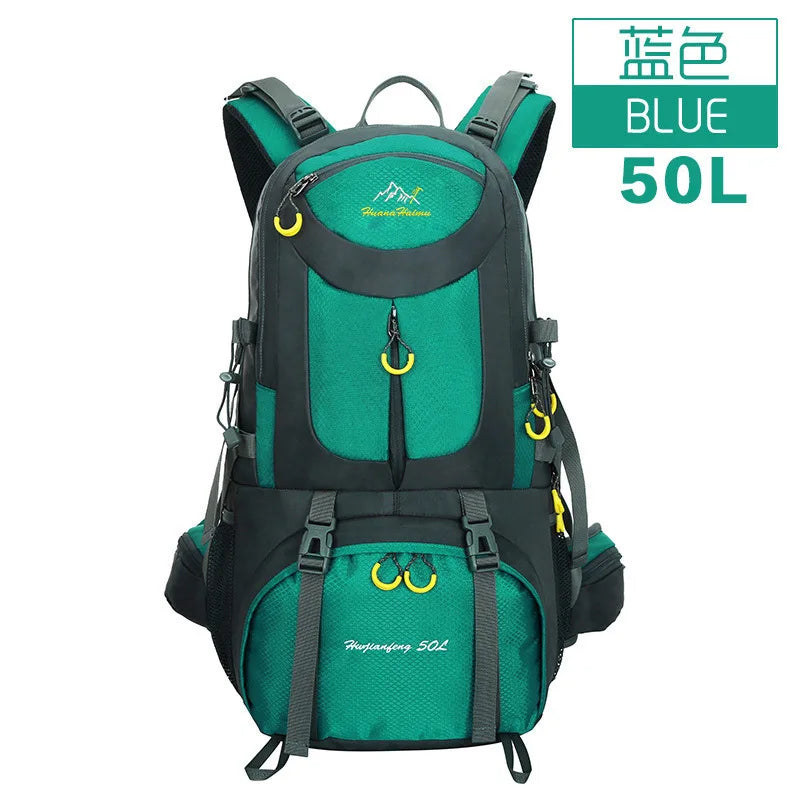 50l/60l-Large Capacity Mountaineering Bag,Large Load-Bearing Hiking Multi-Functional Outdoor Sports Tear Resistance Backpack