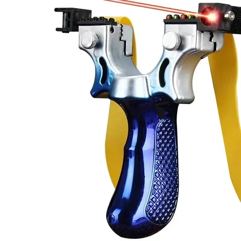 Hunting Slingshot High-power Laser Aiming Slingsshot Outdoor Sports Shooting Game Practice Using High Precision Catapult