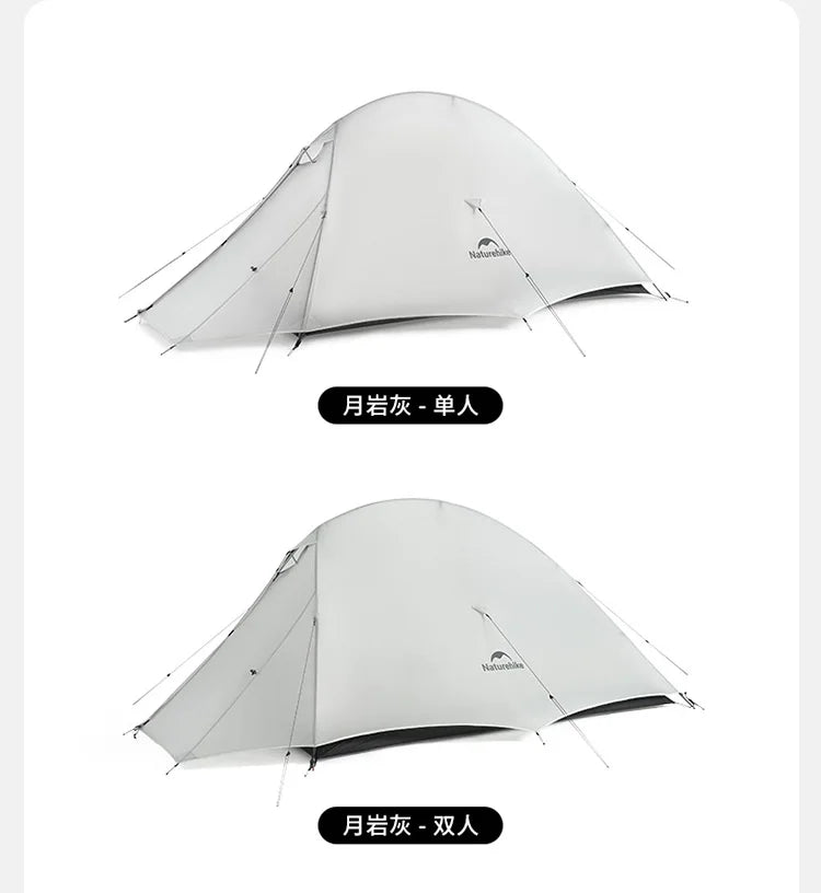 Naturehike Cloud Up UL Tent 1 and 2 People Ultralight Hiking Tent Outdoor Camping Hiking Travel tent Equipment CNK2450WS017