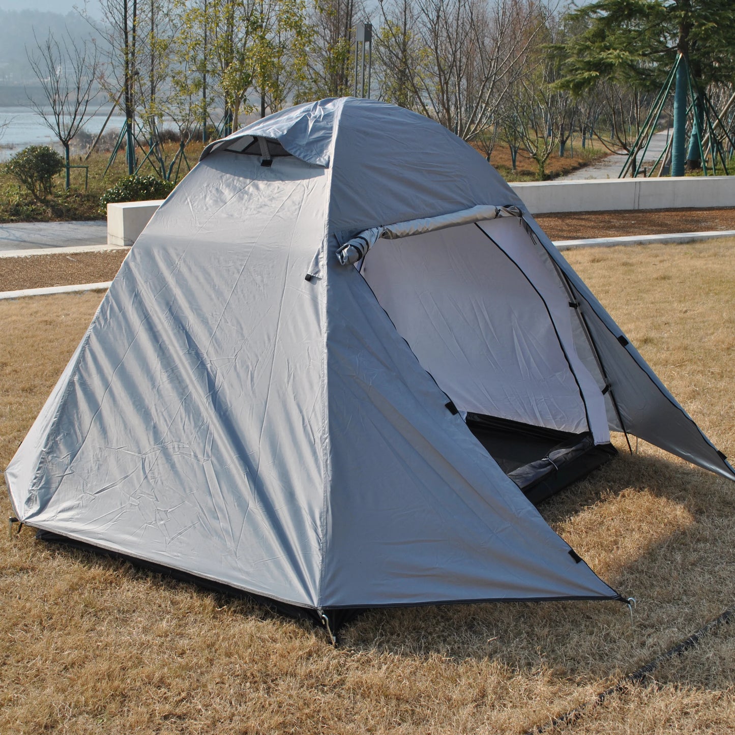 Waterproof Backpacking Tent 2 Person Lightweight Camping Tents 2 People Hiking Tents,4 Season Double Layer Outdoor Tent