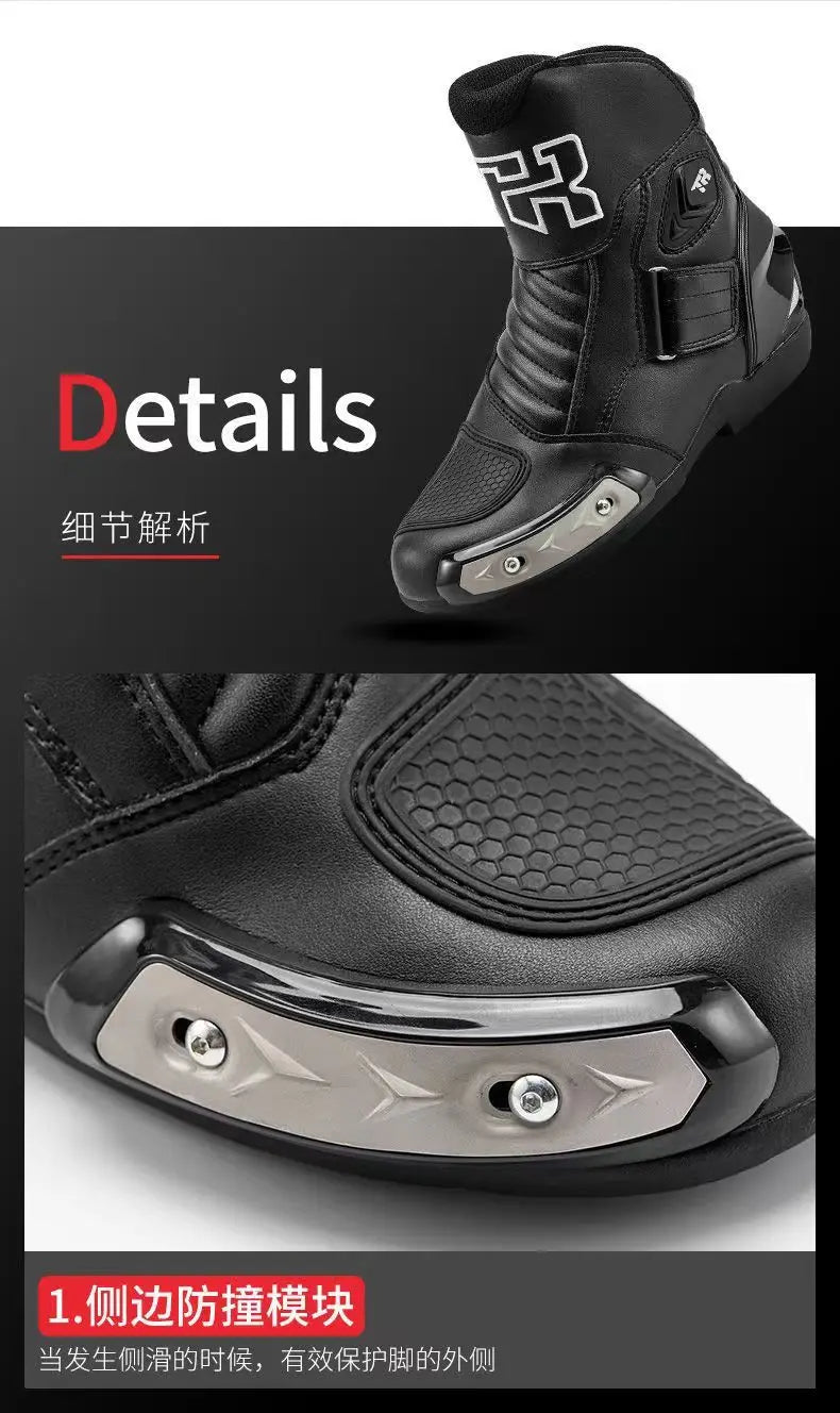 New T3 Motorcycle Boots Motocross Enduro Professional Racing Motocross Off-road Bottas Motorboat Shoes Racing Boots