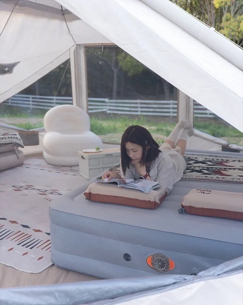 Convenient Storage Inflatable Tent Portable Foldable Outdoor Courtyard Tent Multifunctional Desert Travel Camping Supplies