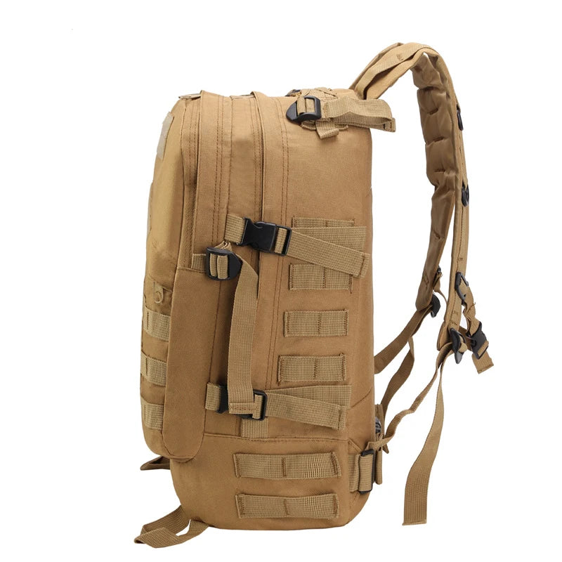 Men's Tactical Backpack Army Molle Assault Bag Outdoor Hiking Trekking Camping Hunting Bag Multicam Camouflage Backpack Mochila