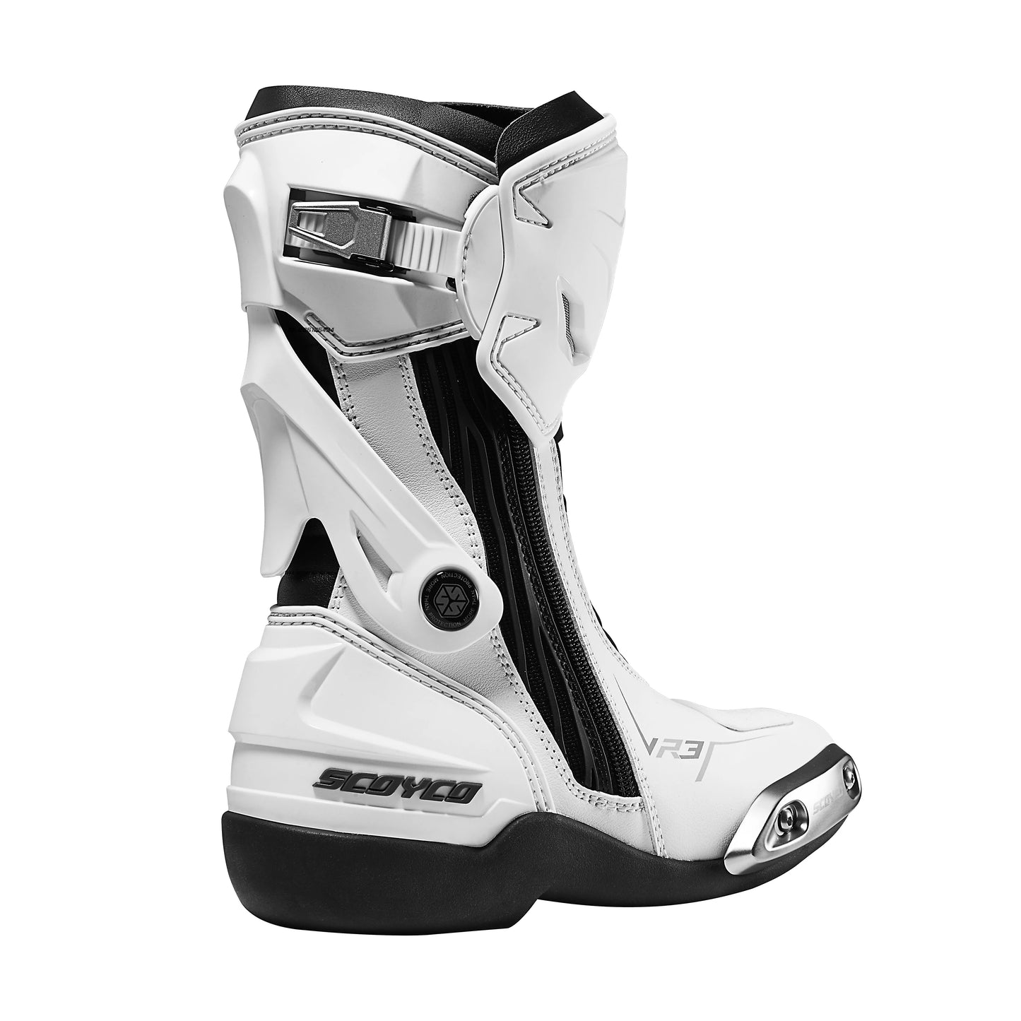 Women's Motorcycle Boots Riding Durable Anti-Slip Professional Motocross Protective Shoes Motorbike Boots Windproof Waterproof