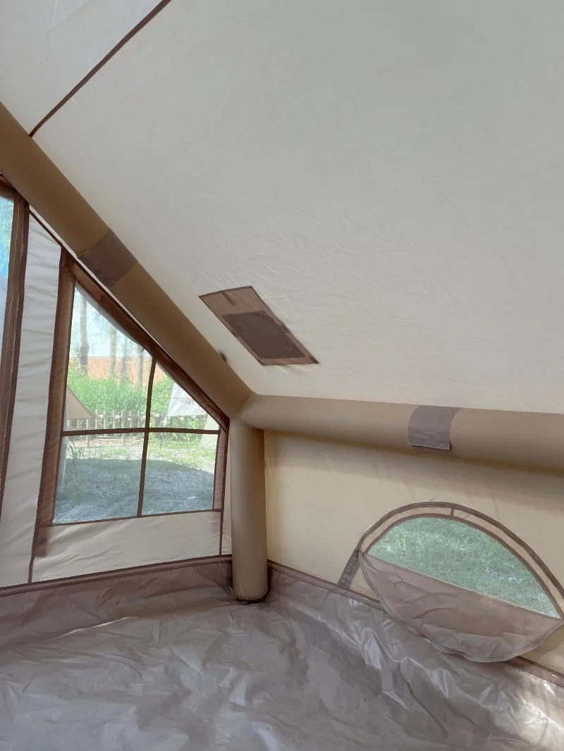 Oxford Cloth Camping Tents Outdoor Portable Quick Automatic Opening Inflatable Tent Rainproof Sun Protection Camping Equipment