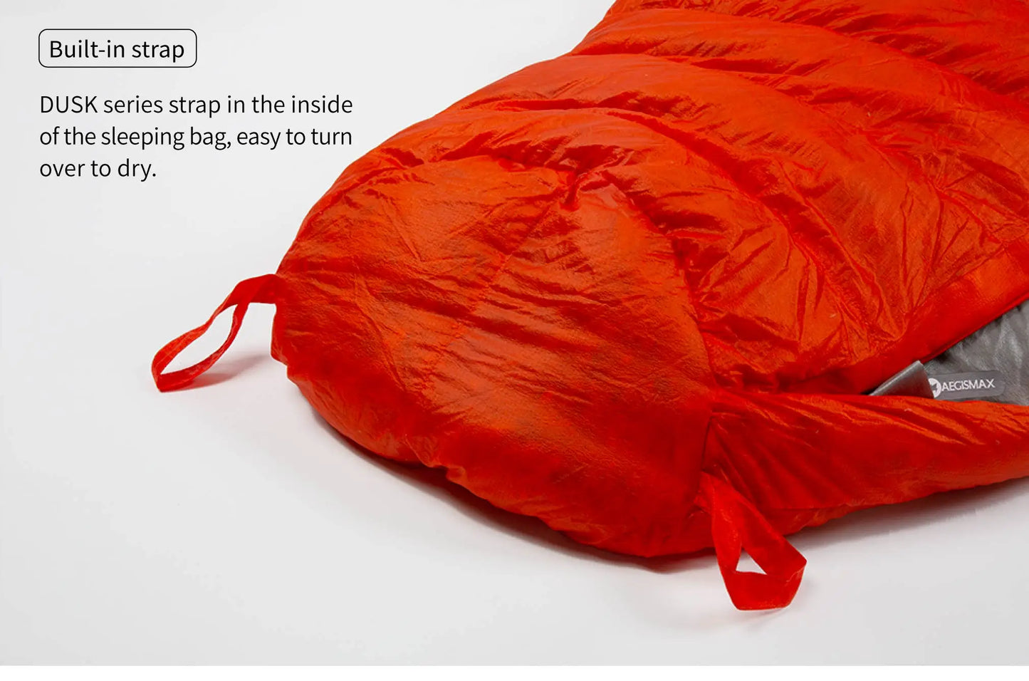 AEGISMAX Wind Hard Dusk Upgrade 7D Nylon 800FP Duck Down Sleeping Bag Outdoor Camping Hiking Bag
