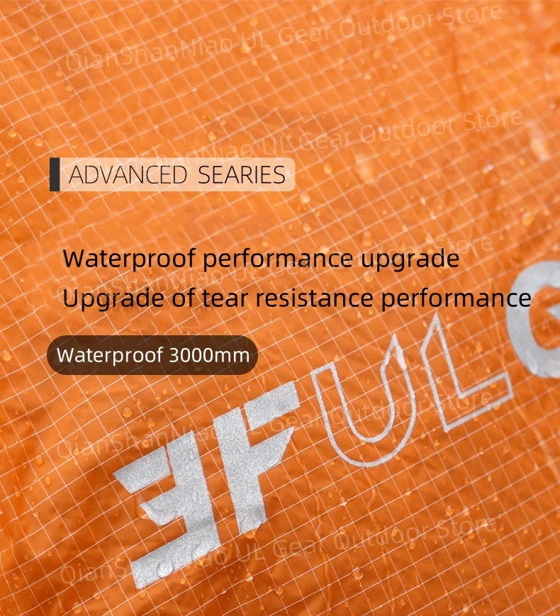 3F UL Gear UHMWPE Rain Cover For Backpack Outdoor Ultralight Hiking waterproof Trekking Rainproof 20-85L Backpack Cover